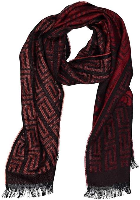 red versace scarf|versace scarf women's.